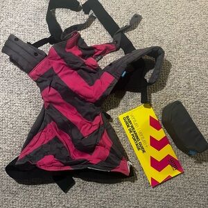 Pink and Gray Kids Carrier